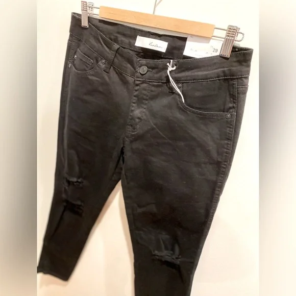 KanCan, Size 10, Black, Distressed Jean - NWT - Picture 5 of 11
